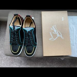 New Men’s Christian Louboutin Rantulow Sneakers